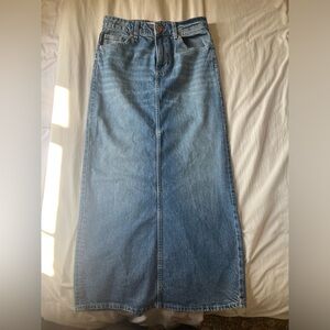 H&M denim skirt